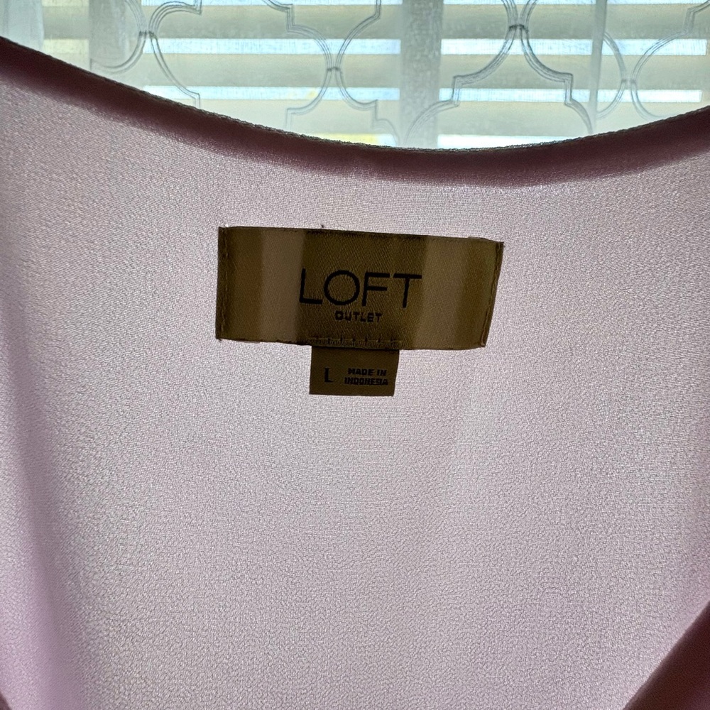 LOFT Pink Sleeveless Women's Top - Picture 4 of 7